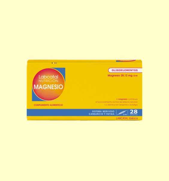 labcatal 9 magnesio oligoelementos 28 ampollas