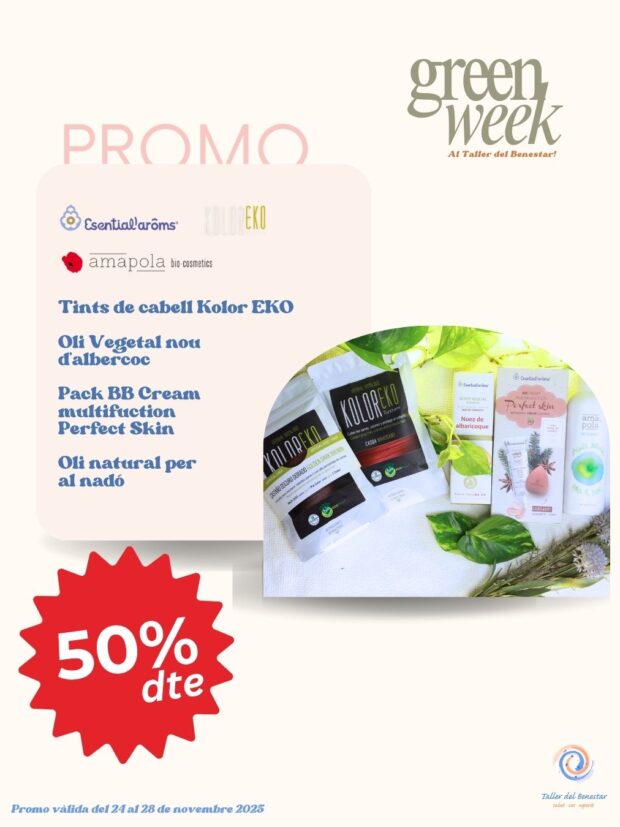 Pack 1 Green Week 50% dte