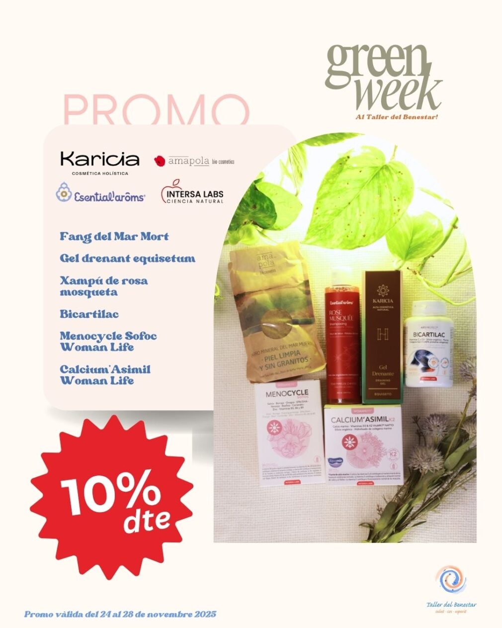 Pack 10 Green Week 10% dte