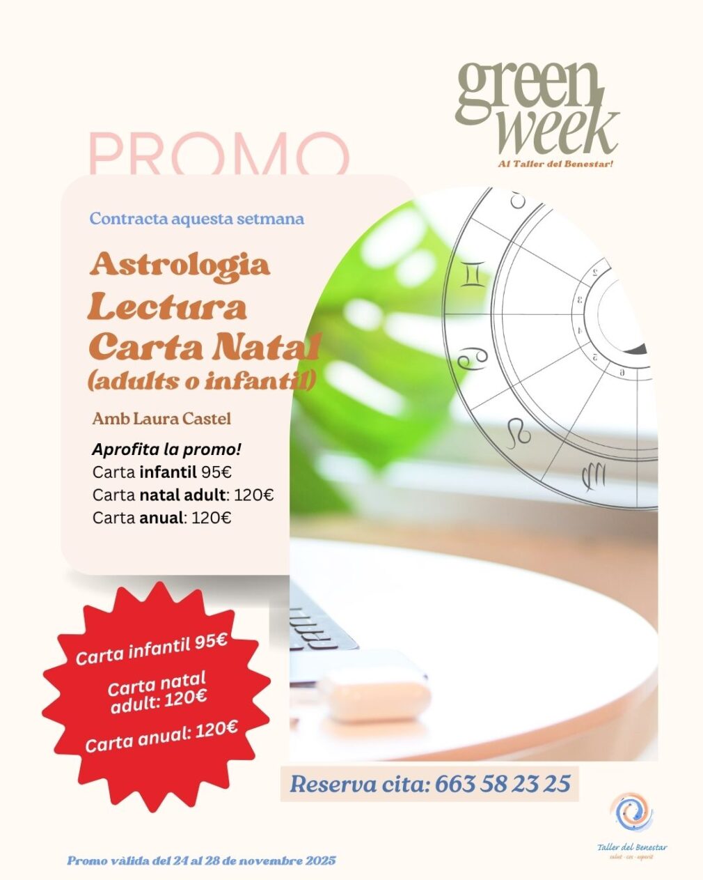 Lectura Carta Natal (adultos o infantil) Green Week