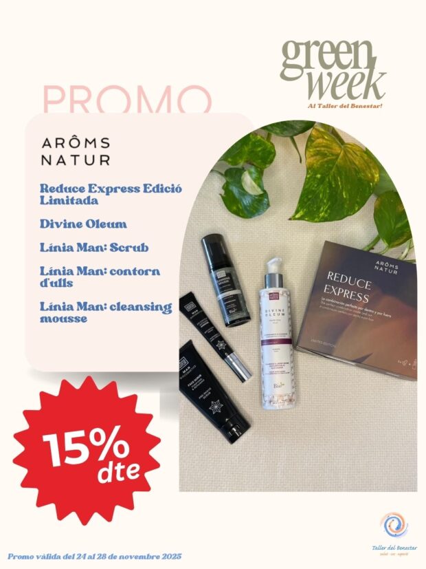 Pack 5 Aroms Natur Green Week 15% dte