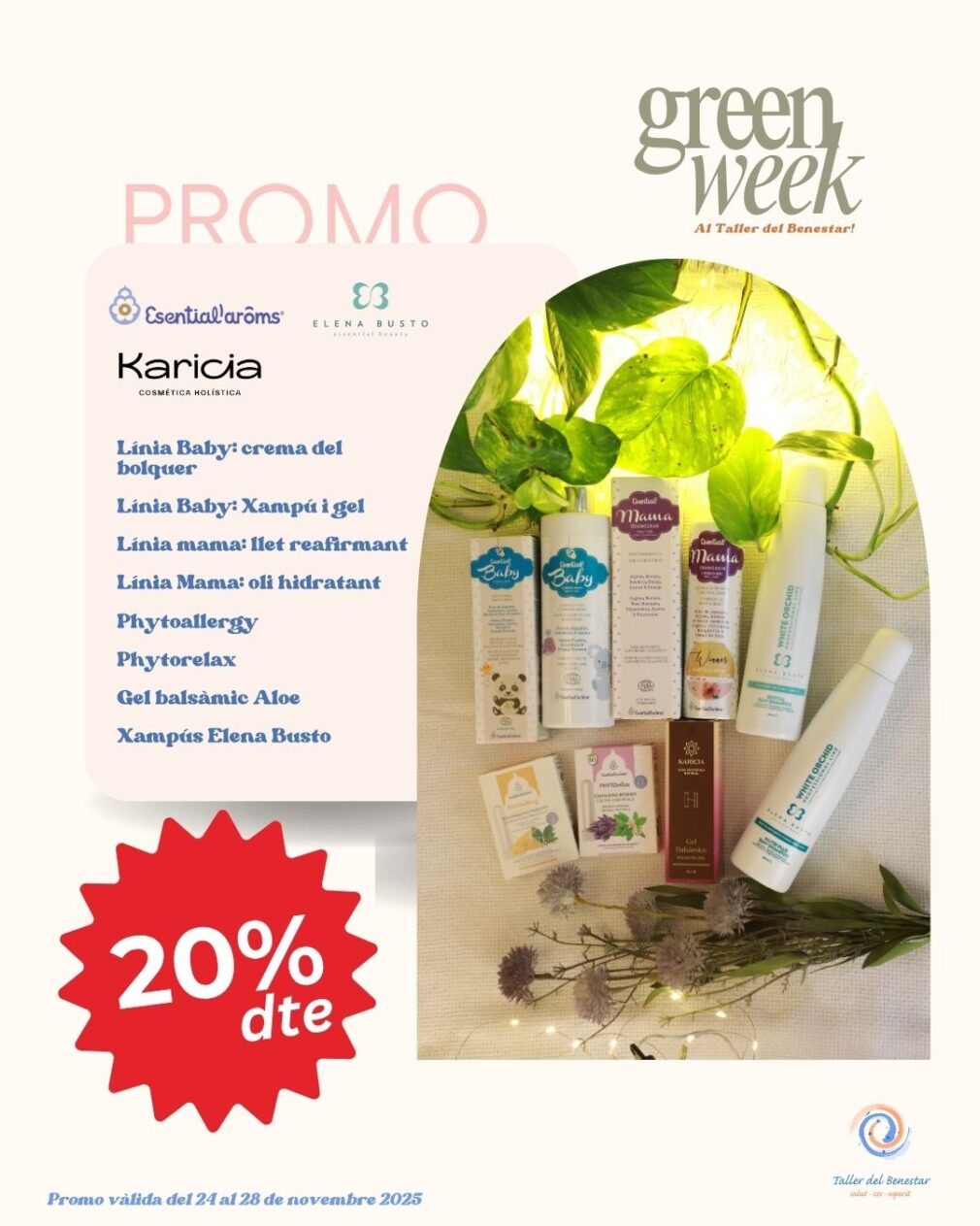 Pack 6 Green Week 20% dte