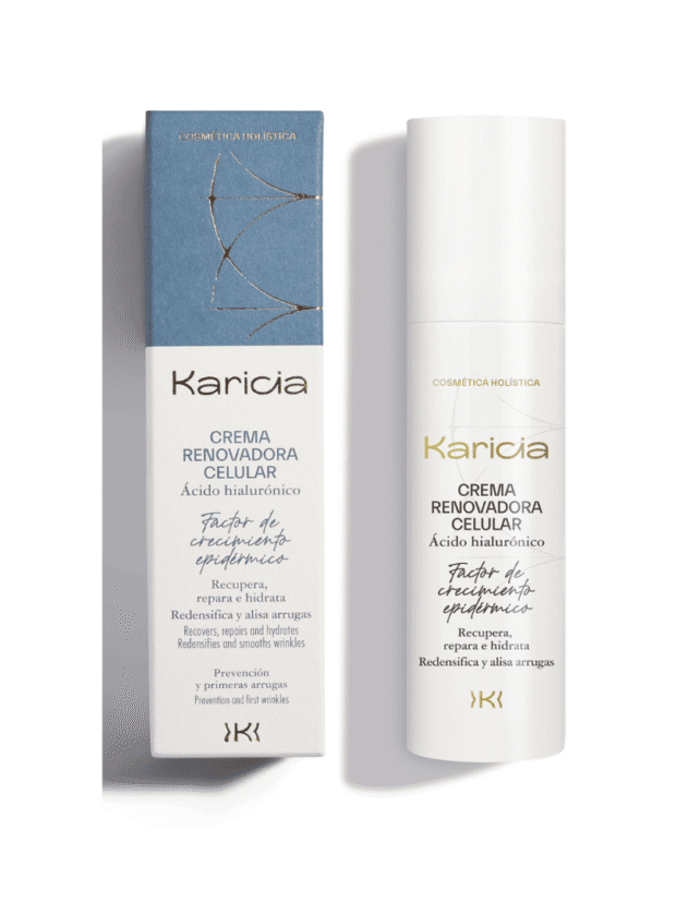 Caja y Producto Crema Renovadora Celular Caja y Producto Crema Renovadora Celular